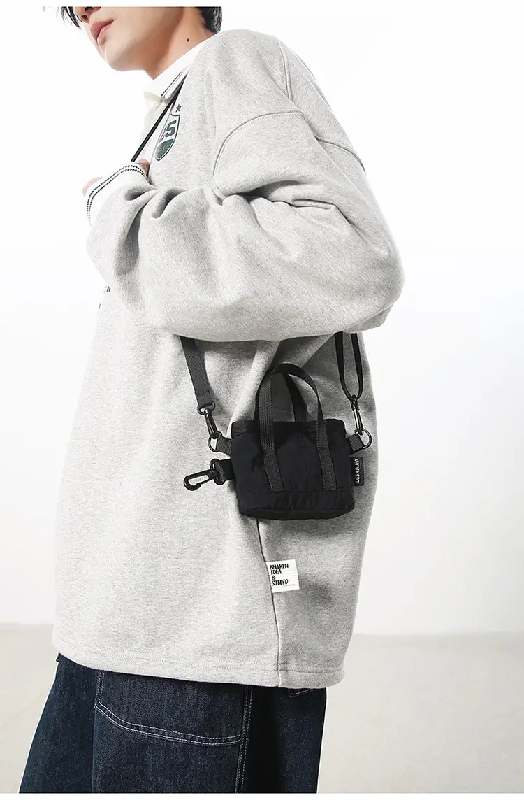 Men's Mini Crossbody Headphone Bag 5 Colors — feature 13
