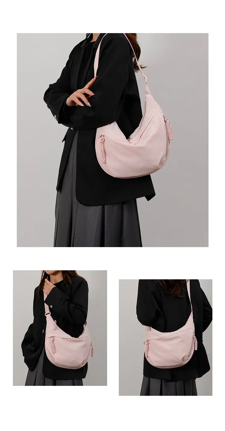 Gray Korean Style Shoulder Bag for Women 2026 — feature 13