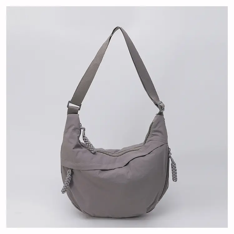 Gray Korean Style Shoulder Bag for Women 2026 — feature 30