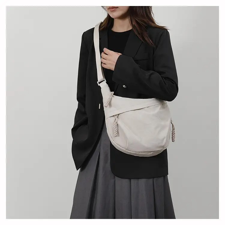 Gray Korean Style Shoulder Bag for Women 2026 — feature 38