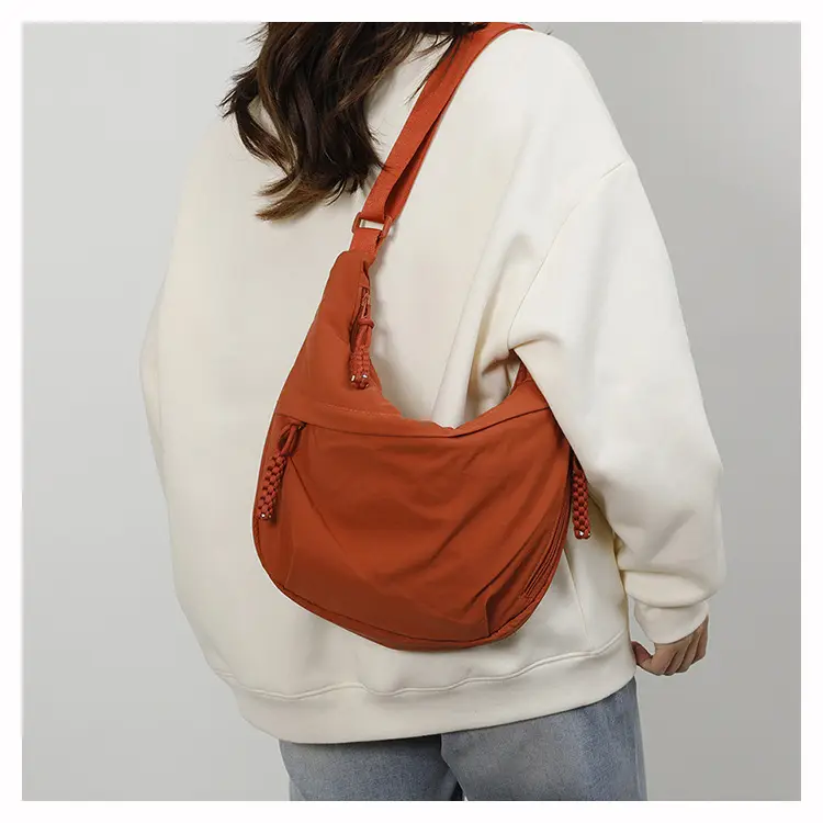 Gray Korean Style Shoulder Bag for Women 2026 — feature 45
