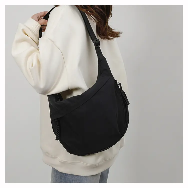 Gray Korean Style Shoulder Bag for Women 2026 — feature 50