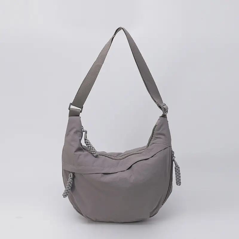 Gray Korean Style Shoulder Bag for Women 2026 - Image 15
