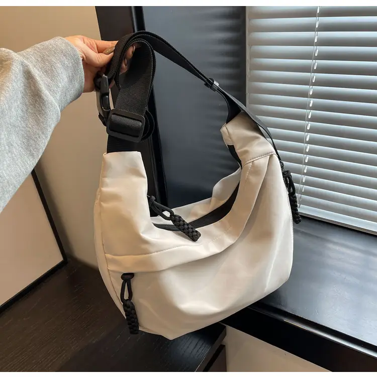 Gray Korean Style Shoulder Bag for Women 2026 - Image 18