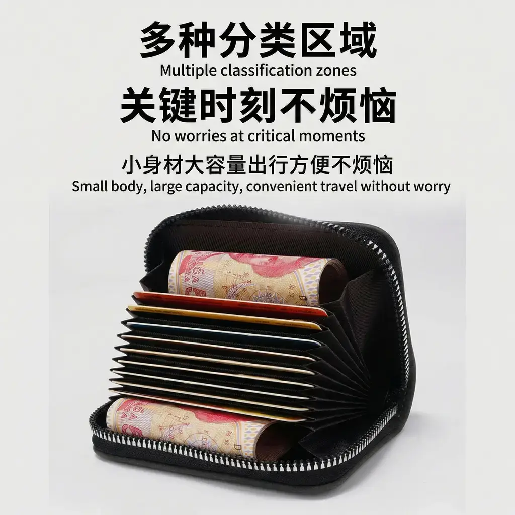 Men's Leather Belt Wallet Set with Automatic Buckle Belt — feature 11