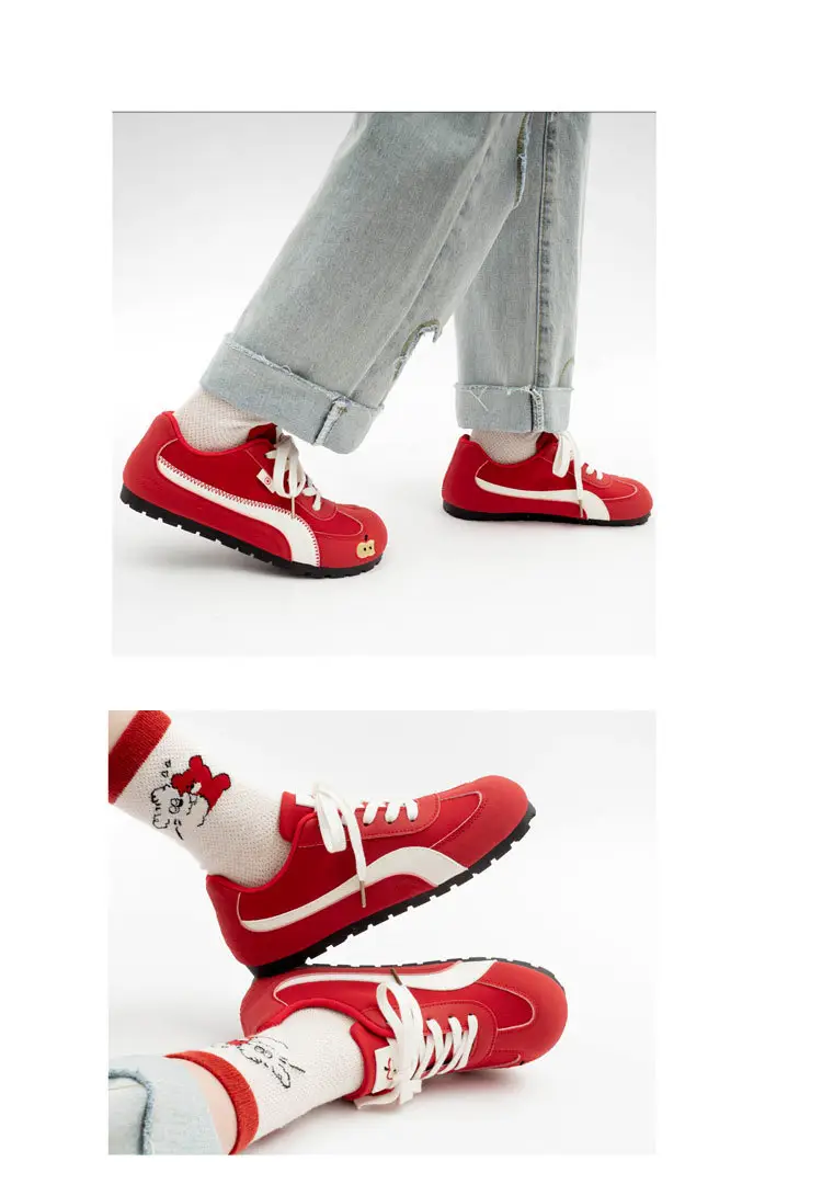 White Korean Style Women's 2026 Spring Sneakers — feature 13
