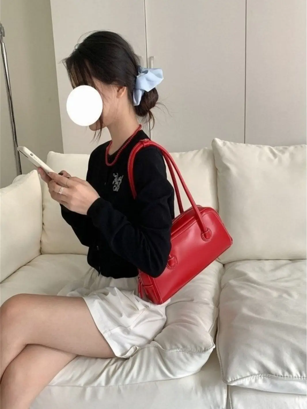 2025 New Arrival Silver Zipper Tote Bag for Women