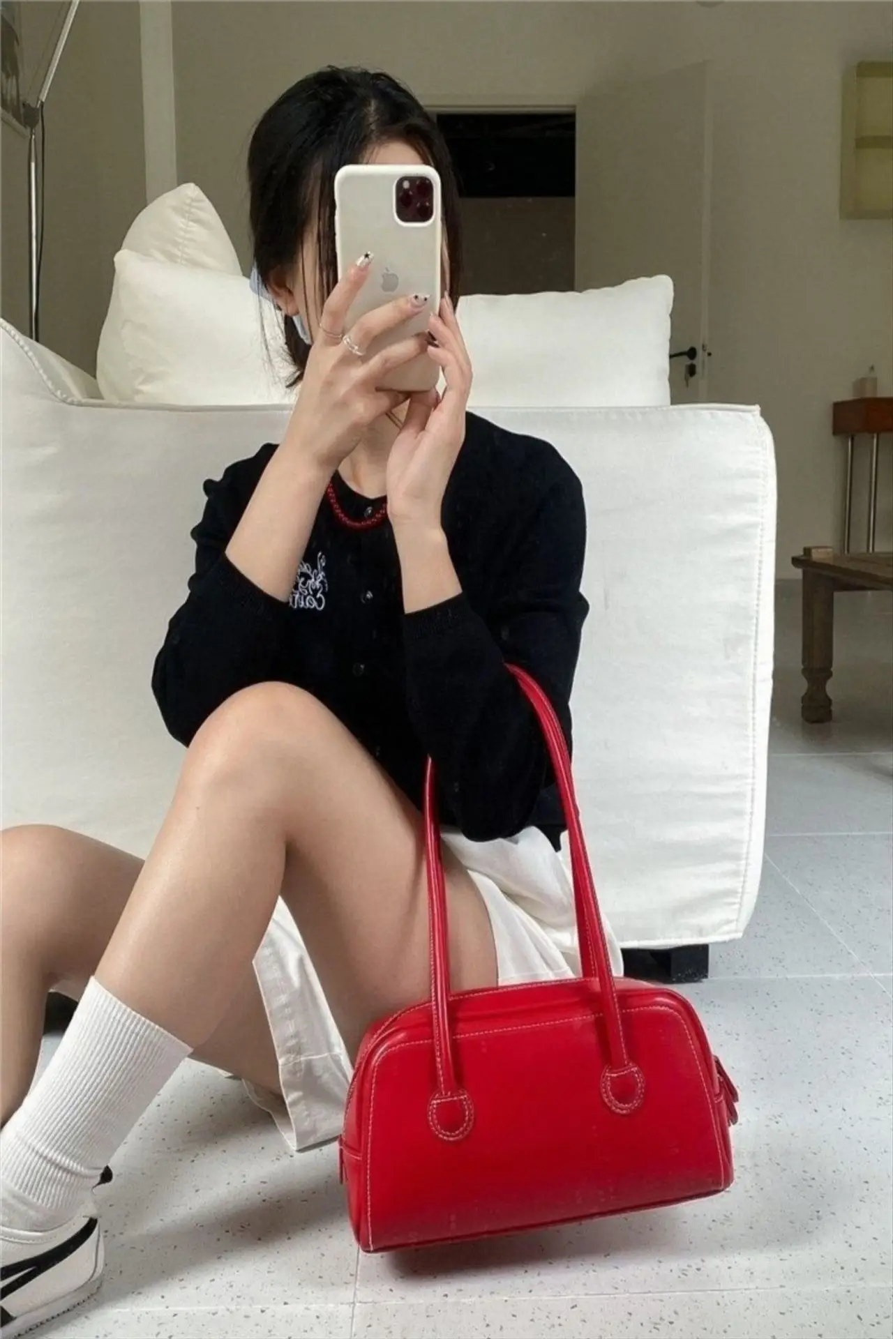 2025 New Arrival Silver Zipper Tote Bag for Women