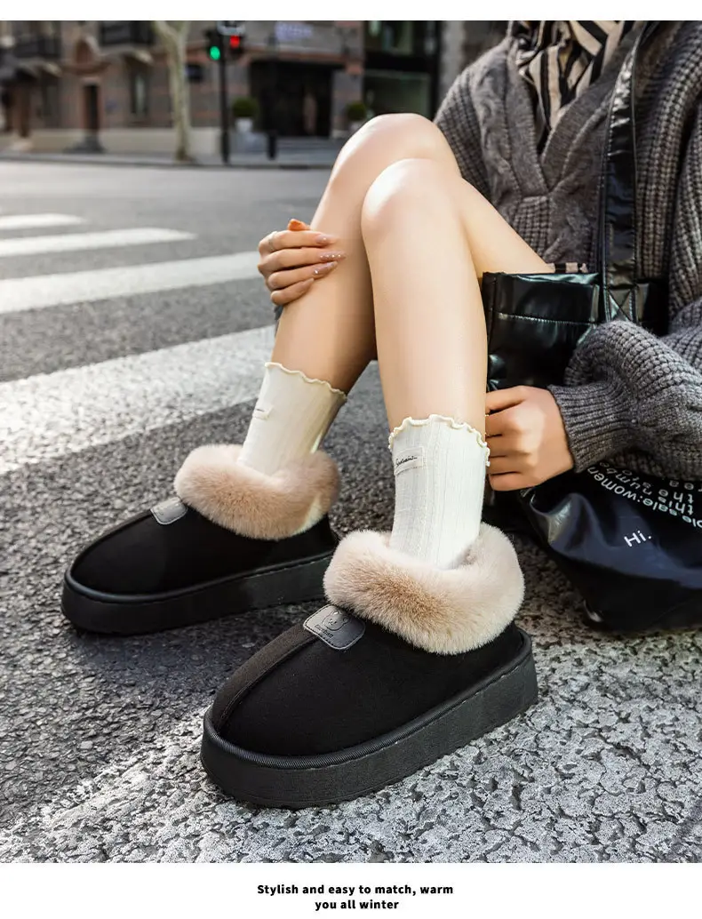 Cotton Slippers Women's Winter Indoor Wear-resistant Soft Bottom Warm Household Couple's Home Autumn and Winter New Cotton Slippers for Men — feature 18