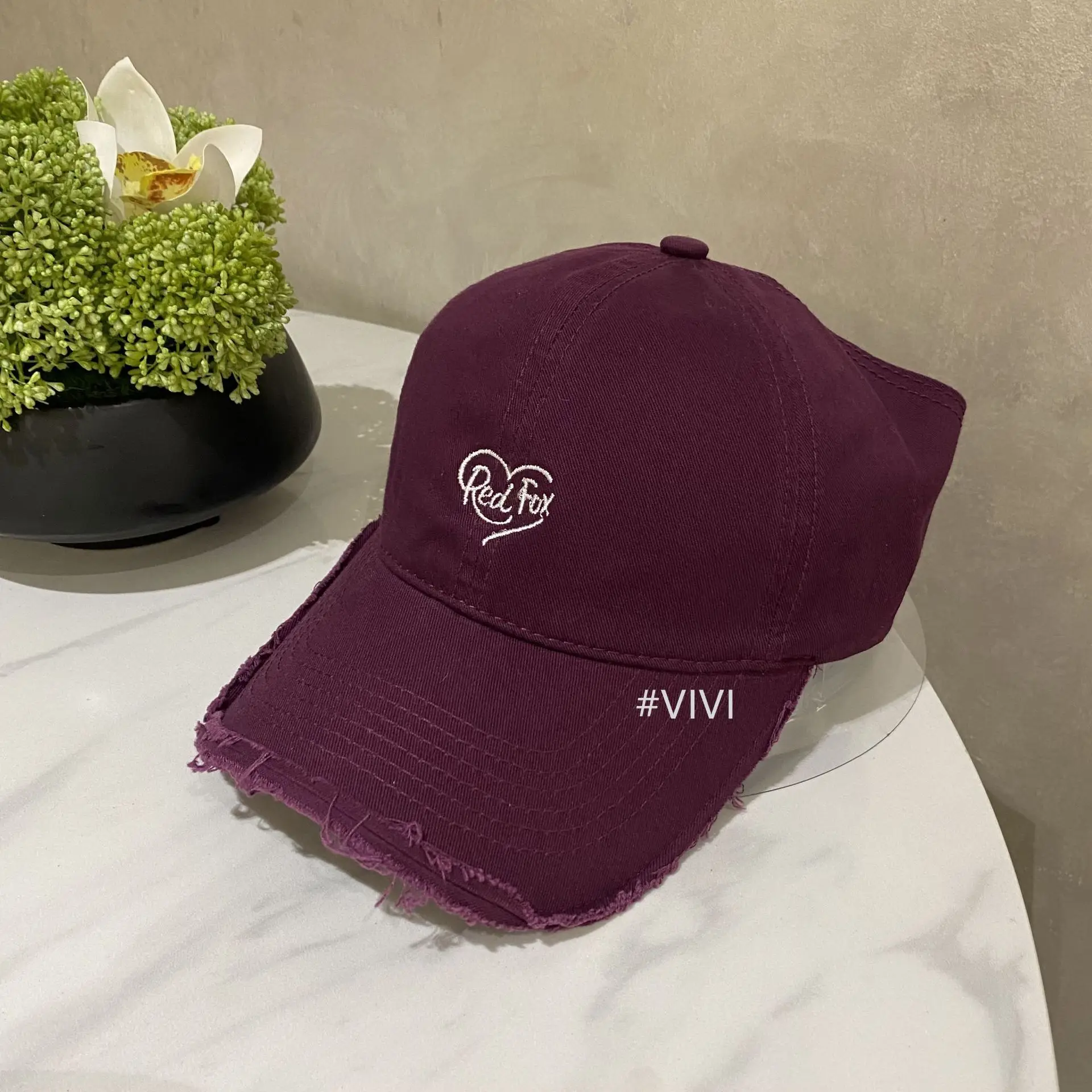 Pink Embroidered Baseball Cap for Women 2025 - Image 7
