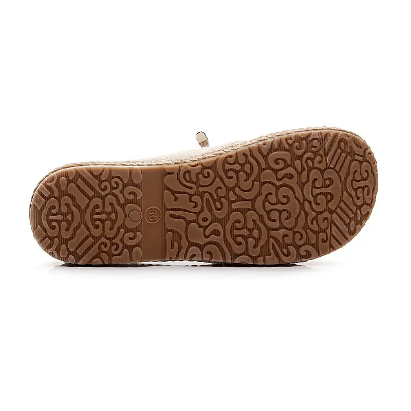New Old Beijing Cloth Shoes Ethnic Style Breathable Flat Soft Bottom Casual Middle-aged and Elderly Mother Non-slip Slip-on Shoes — feature 12