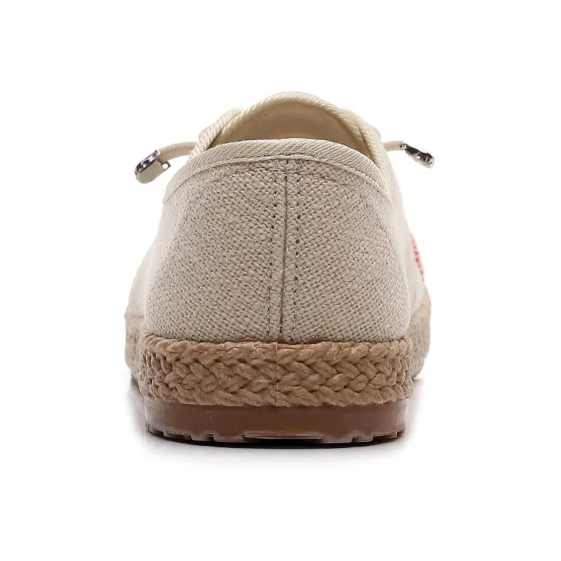 New Old Beijing Cloth Shoes Ethnic Style Breathable Flat Soft Bottom Casual Middle-aged and Elderly Mother Non-slip Slip-on Shoes — feature 15