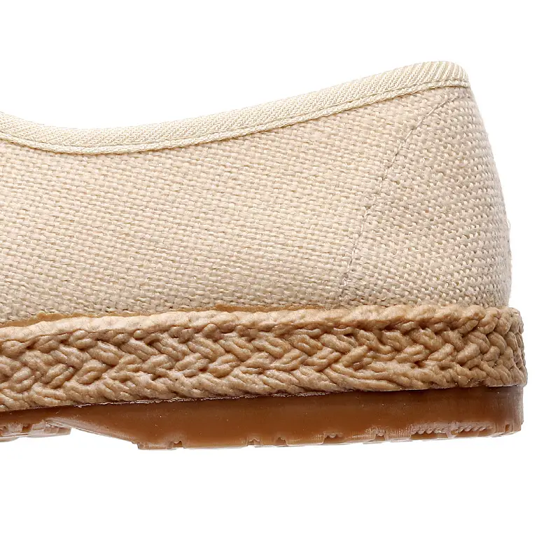 New Old Beijing Cloth Shoes Ethnic Style Breathable Flat Soft Bottom Casual Middle-aged and Elderly Mother Non-slip Slip-on Shoes — feature 5