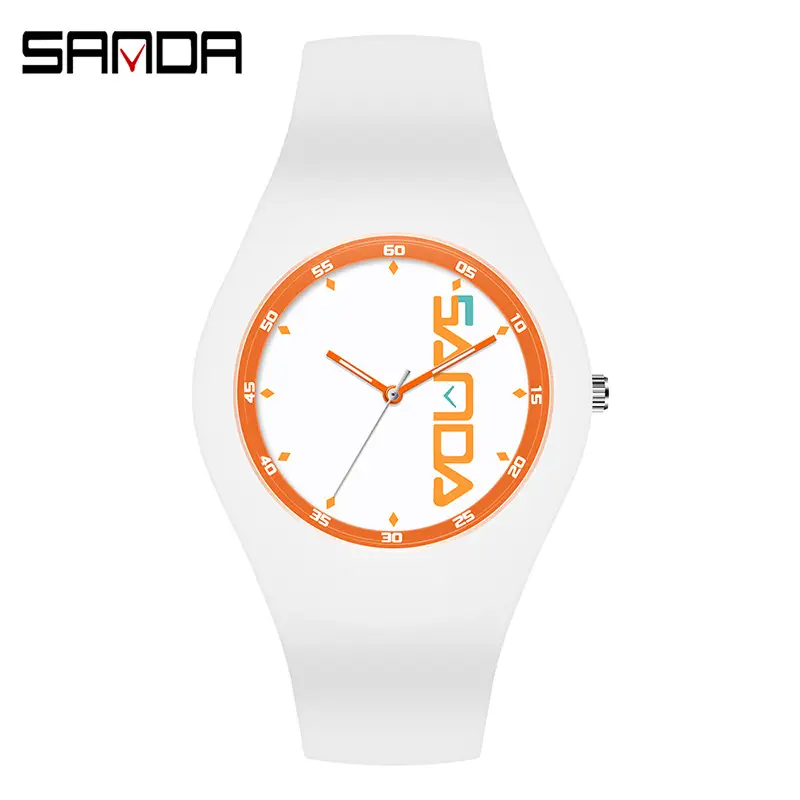 Sanda Women's Mint Quartz Watch Waterproof Electronic Band - Image 12