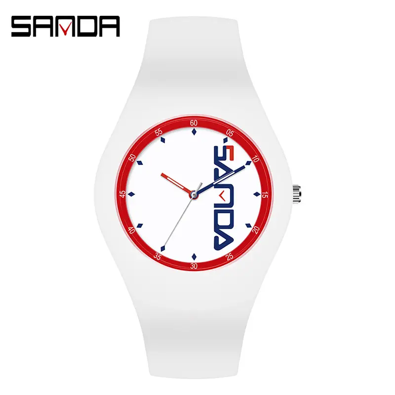 Sanda Women's Mint Quartz Watch Waterproof Electronic Band - Image 16