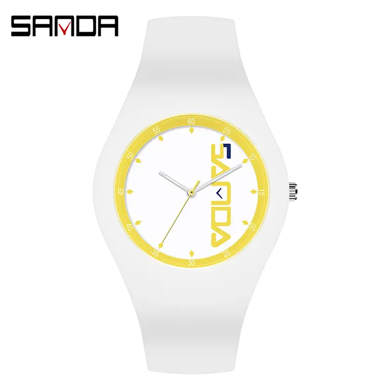 Sanda Women's Mint Quartz Watch Waterproof Electronic Band - Image 19