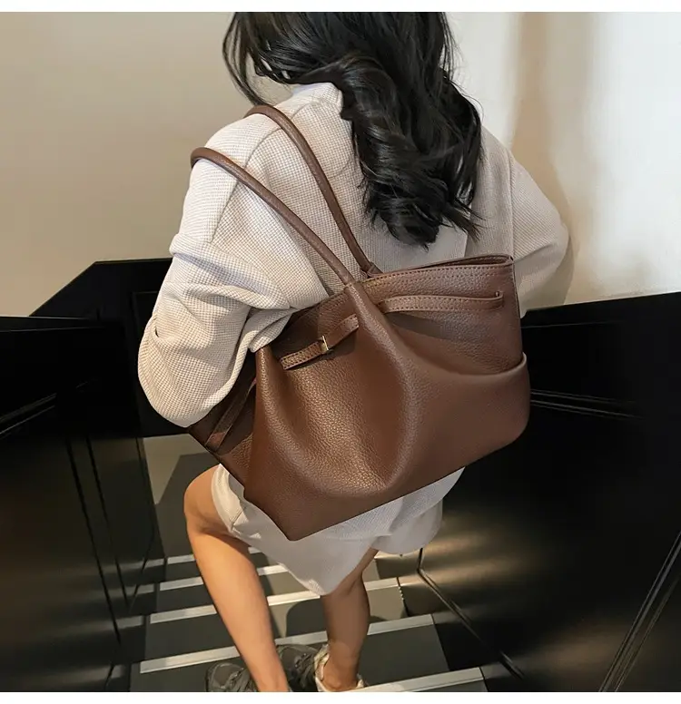 Korean Style Tan Shoulder Bag for Women 2026 — feature 24