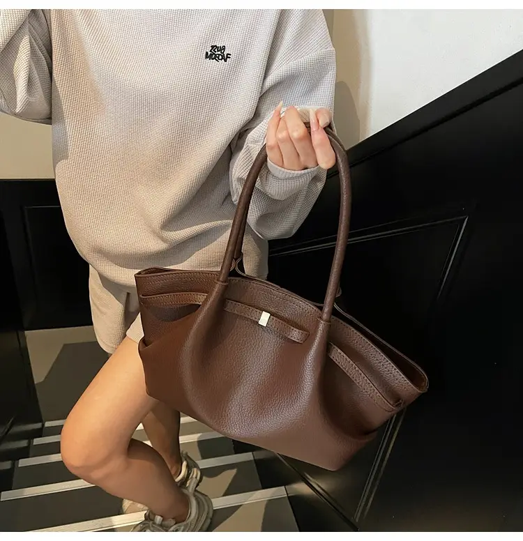 Korean Style Tan Shoulder Bag for Women 2026 — feature 25