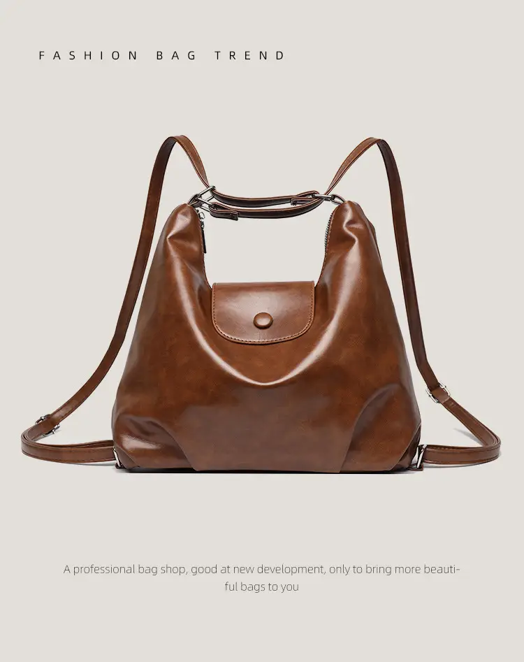 Black Leather Tote Bag for Women 2025 New Spring Commuter — feature 14