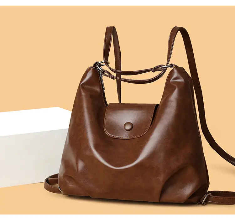 Black Leather Tote Bag for Women 2025 New Spring Commuter — feature 33