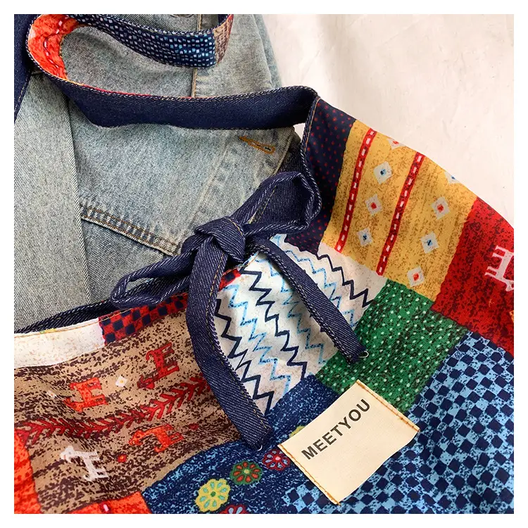 Vintage Patchwork Shoulder Bag Bohemian Style Large Capacity — feature 10