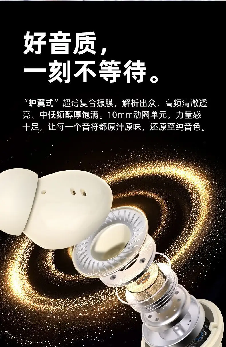 Cross-border S12 wireless in-ear bluetooth headset white — feature 11