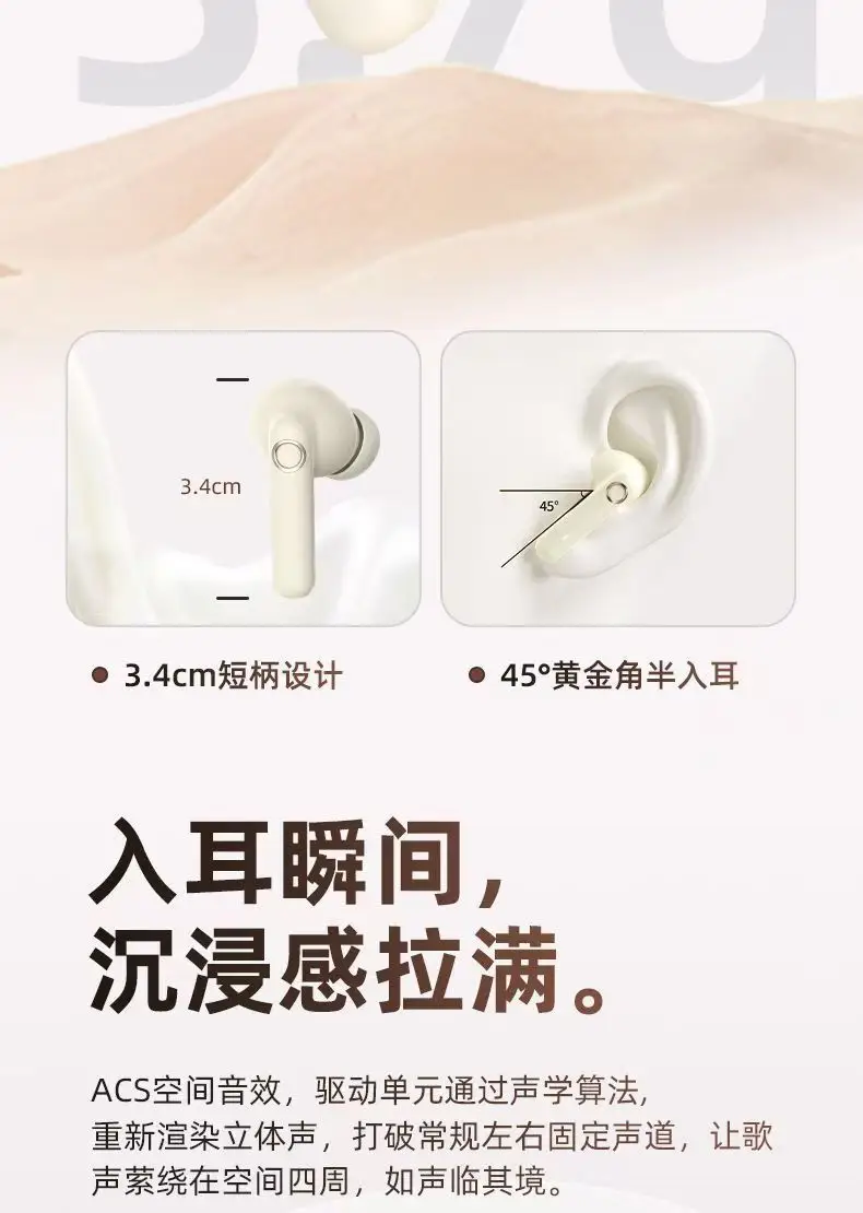 Cross-border S12 wireless in-ear bluetooth headset white — feature 9