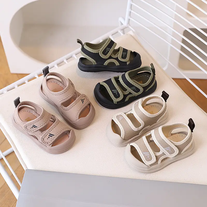 2026 Summer Toddler Sandals White Beige