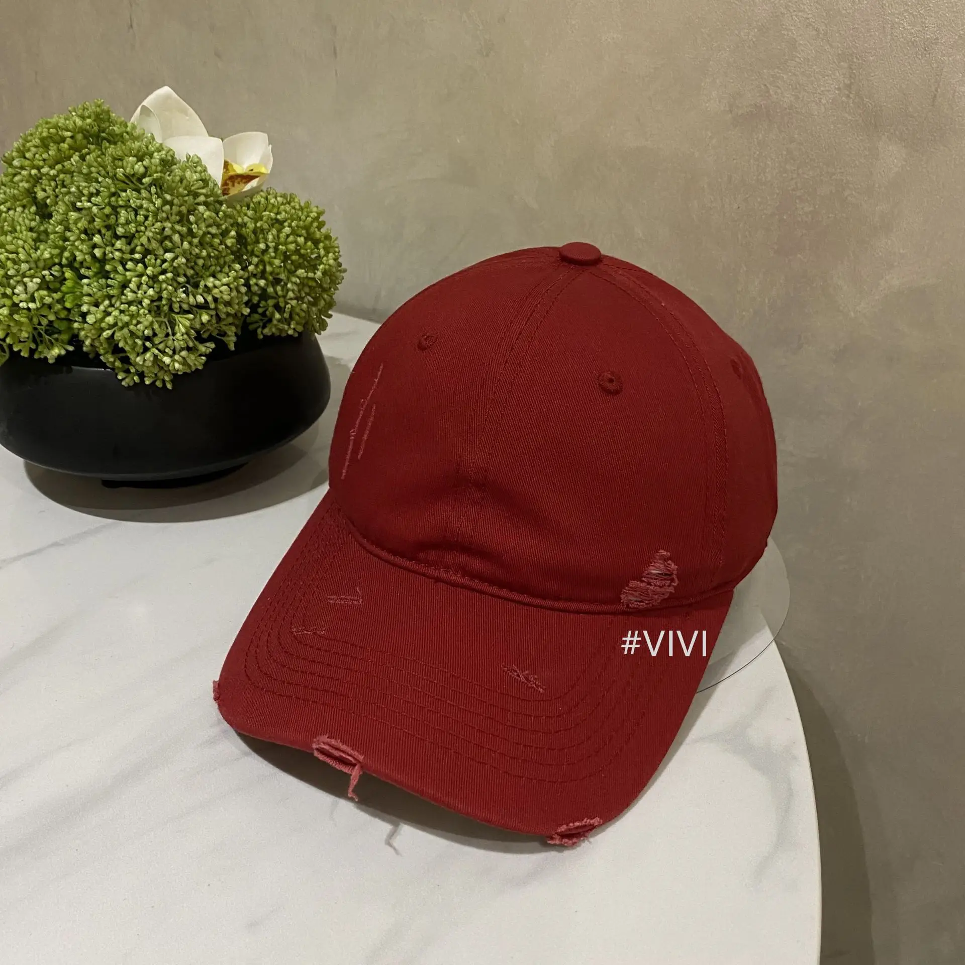 VIVI Beige Baseball Cap for Women Men Outdoor Sunscreen - Image 6