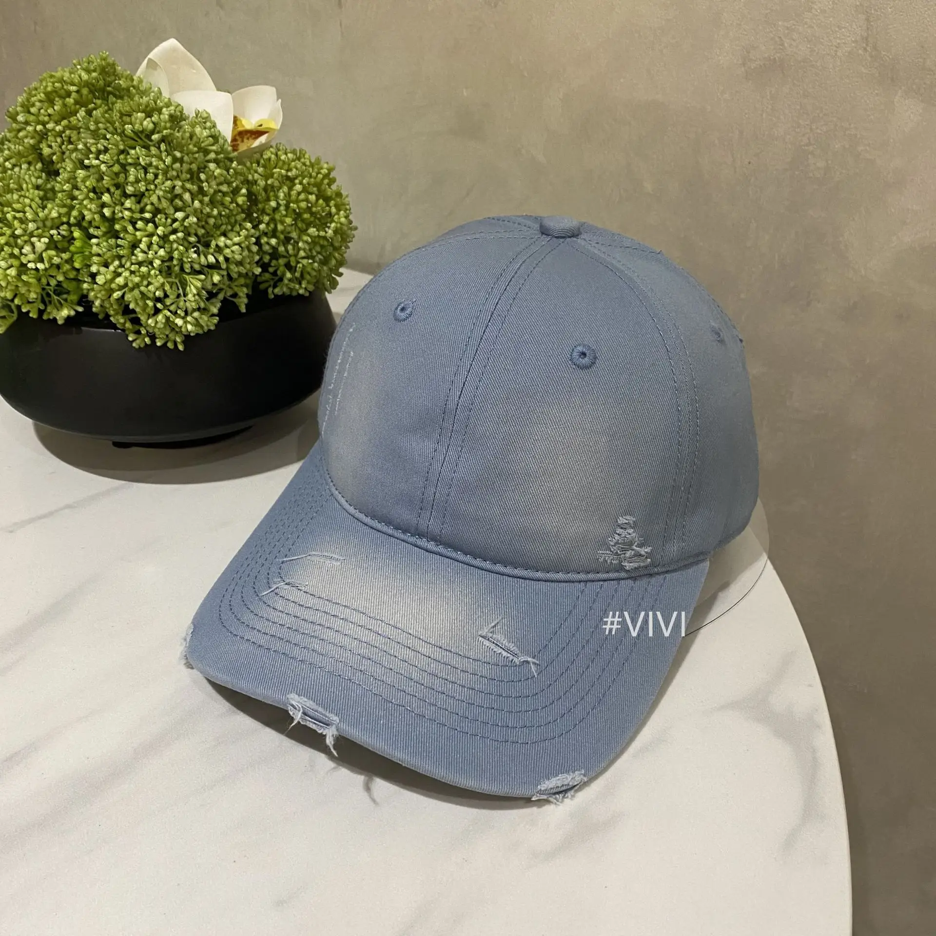 VIVI Beige Baseball Cap for Women Men Outdoor Sunscreen - Image 5