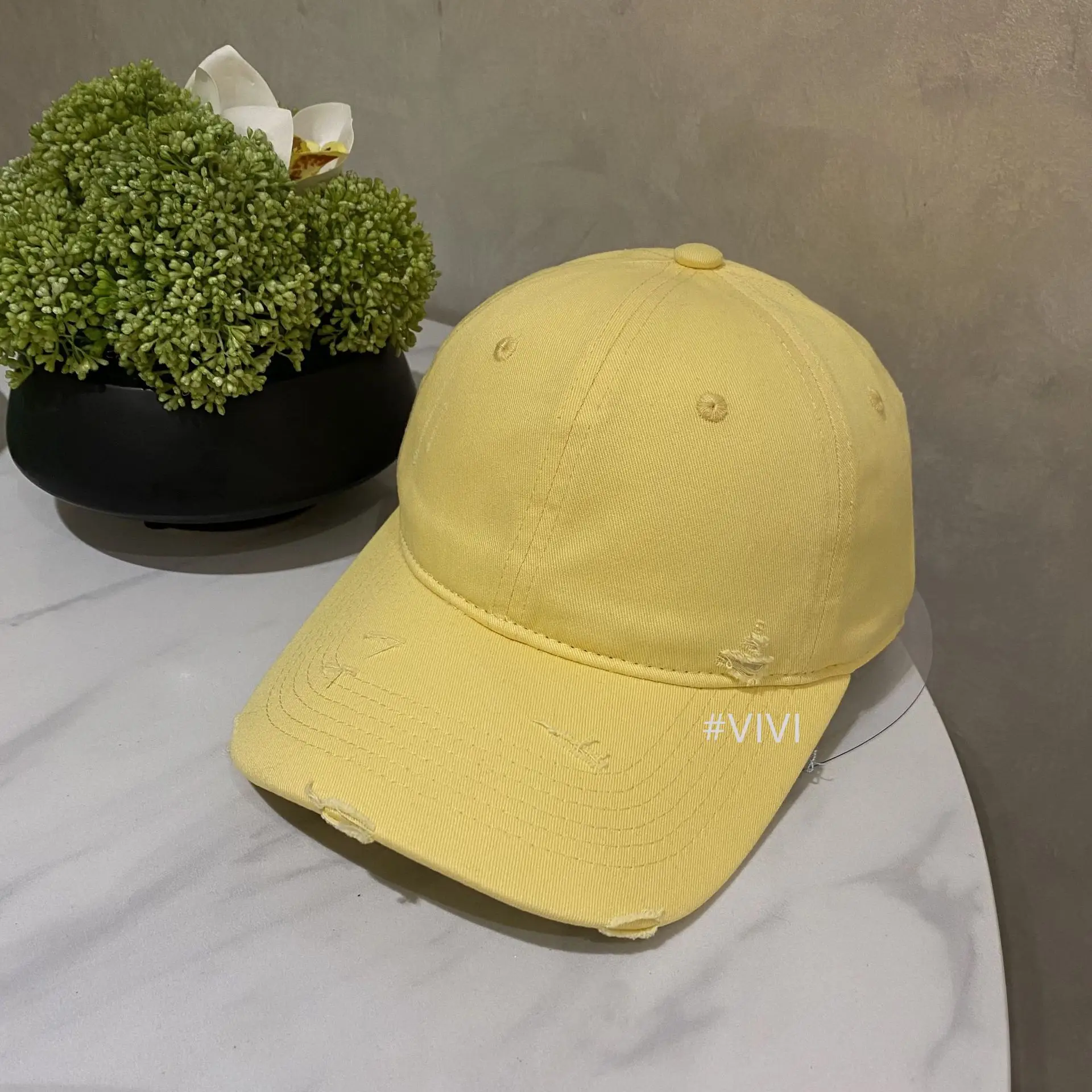 VIVI Beige Baseball Cap for Women Men Outdoor Sunscreen - Image 7