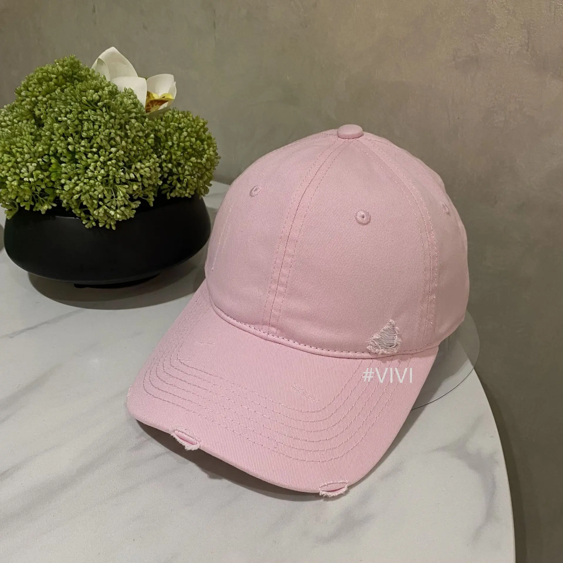 VIVI Beige Baseball Cap for Women Men Outdoor Sunscreen - Image 8