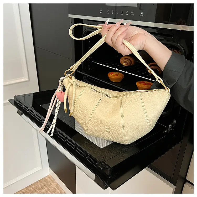 2026 French Style Niche Bags for Women, Cute Crossbody & Shoulder, Spring Summer Croissant Design — feature 19
