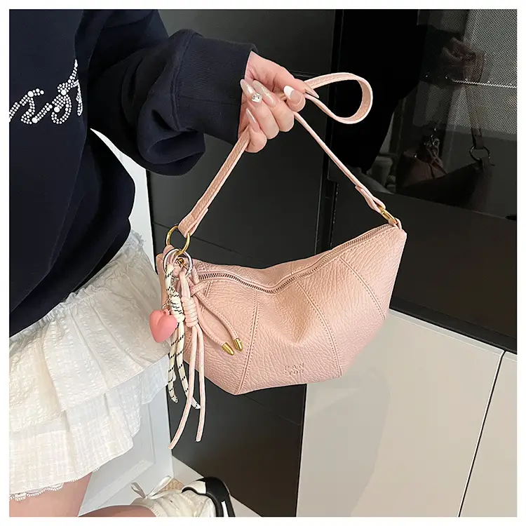 2026 French Style Niche Bags for Women, Cute Crossbody & Shoulder, Spring Summer Croissant Design — feature 26