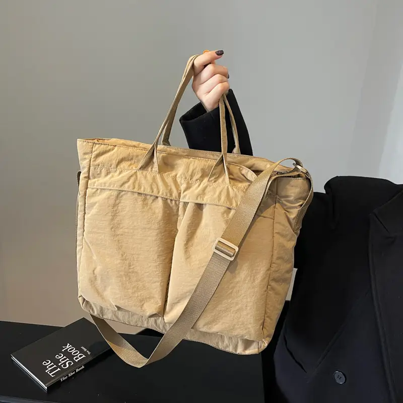 Japanese Style Crossbody Bag for Women, Large Capacity, Office Use