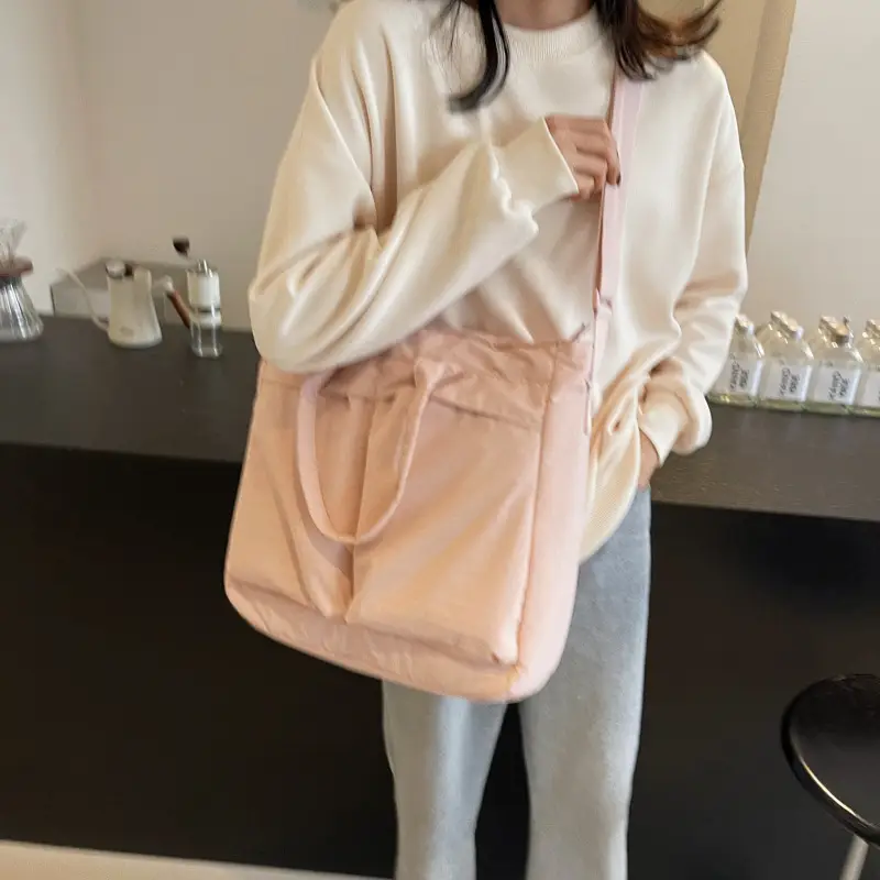 Japanese Style Crossbody Bag for Women, Large Capacity, Office Use