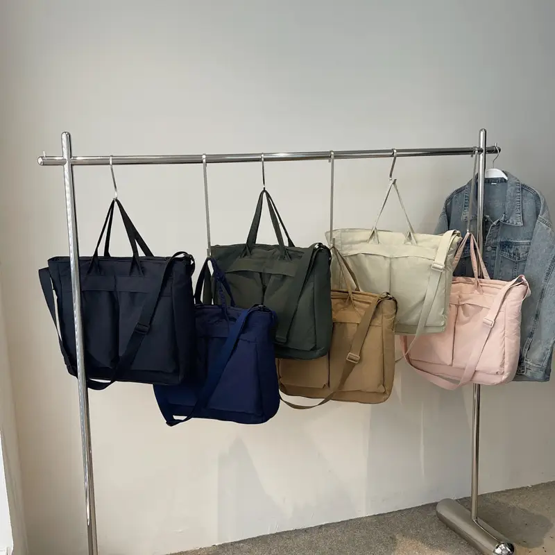 Japanese Style Crossbody Bag for Women, Large Capacity, Office Use