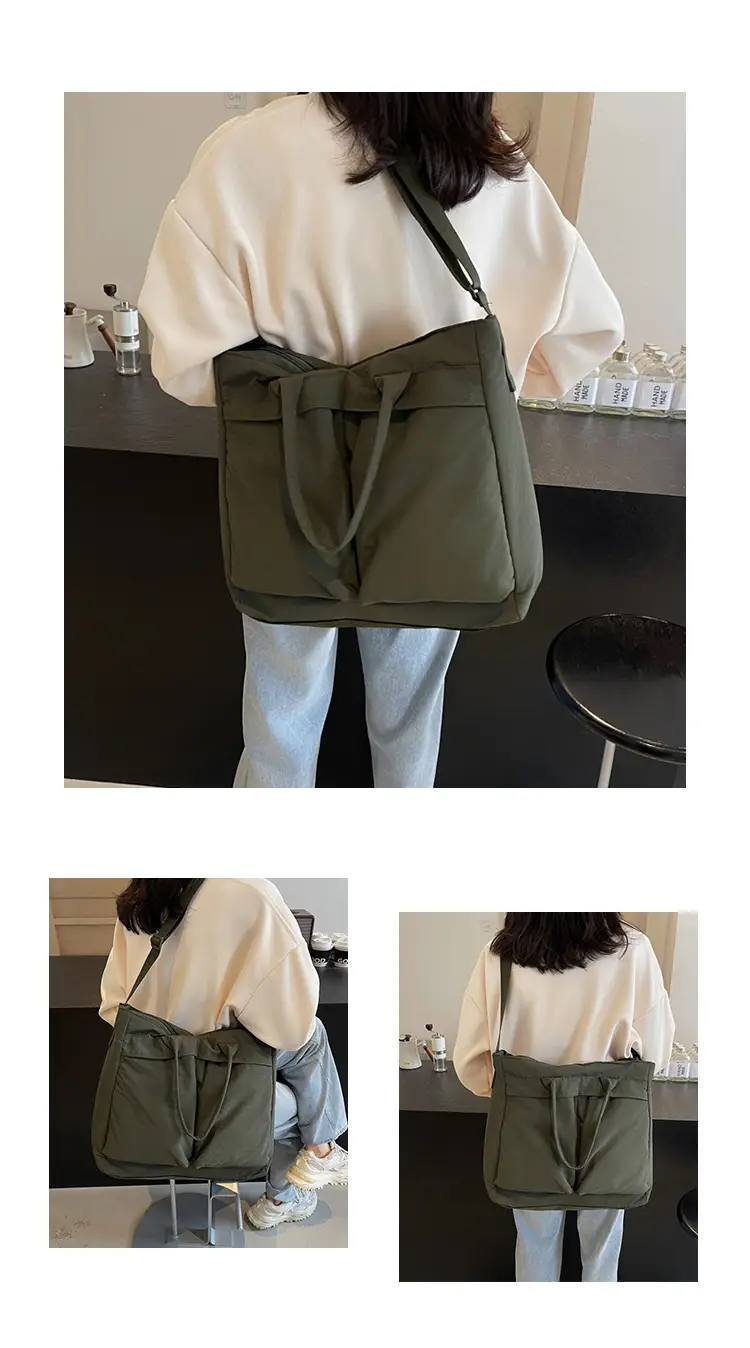 Japanese Style Crossbody Bag for Women, Large Capacity, Office Use — feature 11