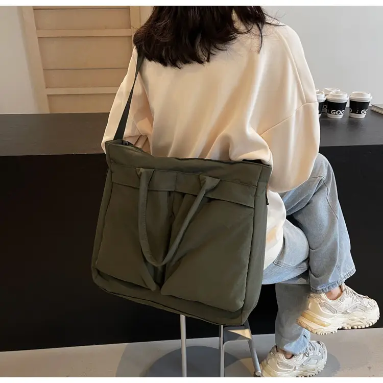 Japanese Style Crossbody Bag for Women, Large Capacity, Office Use — feature 28