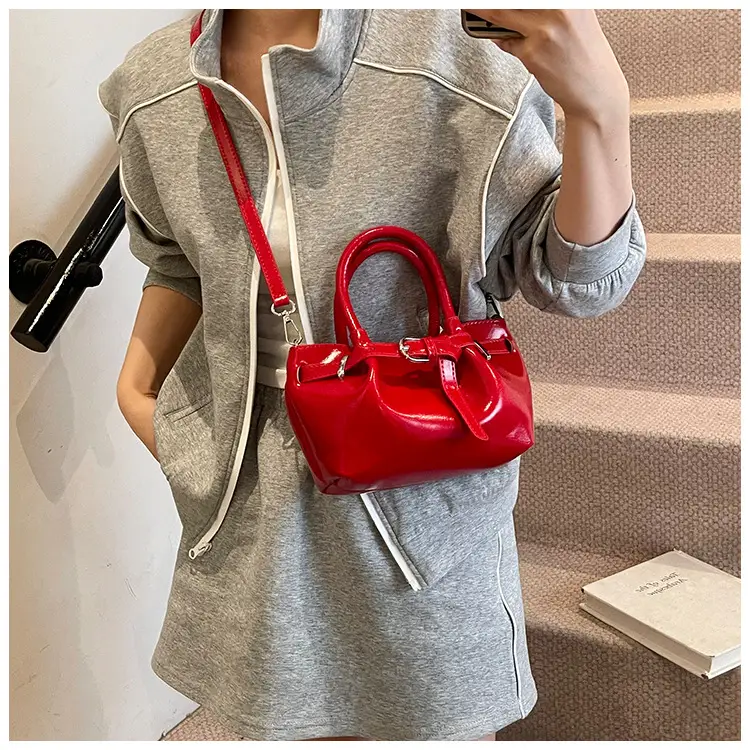 Women Pleated Bucket Bag Cream 2025 Summer — feature 22