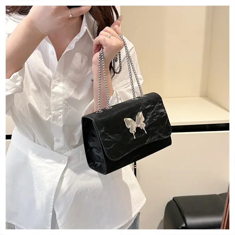 Pink Butterfly Crossbody Bag for Women 2025 Spring Summer — feature 14