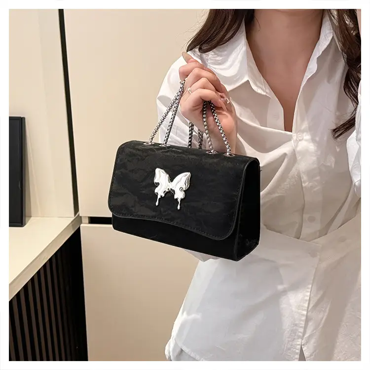 Pink Butterfly Crossbody Bag for Women 2025 Spring Summer — feature 15