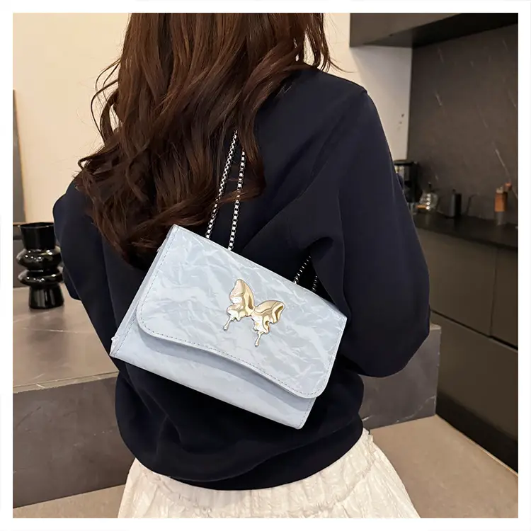 Pink Butterfly Crossbody Bag for Women 2025 Spring Summer — feature 17