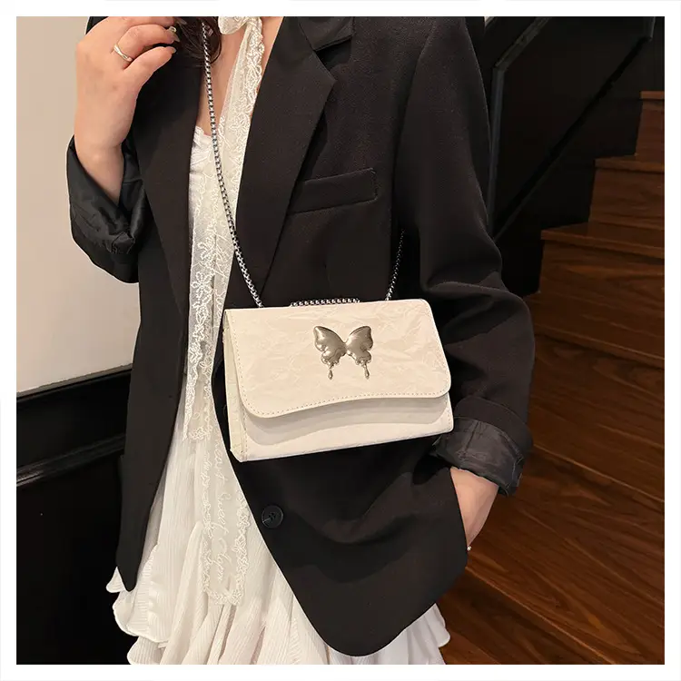 Pink Butterfly Crossbody Bag for Women 2025 Spring Summer — feature 21