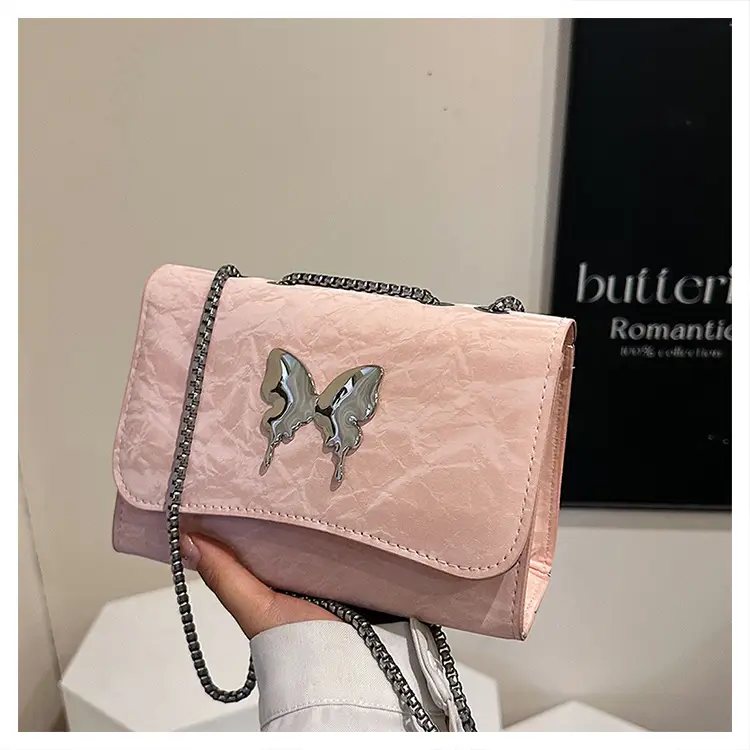 Pink Butterfly Crossbody Bag for Women 2025 Spring Summer — feature 25