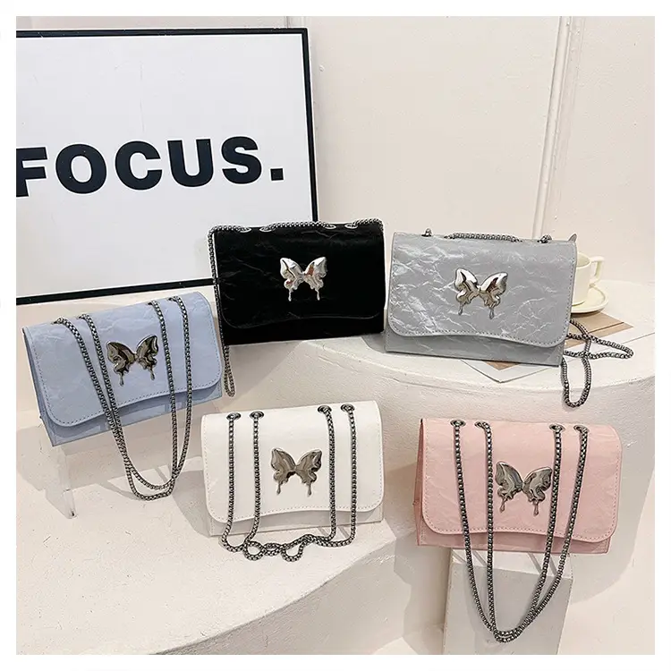 Pink Butterfly Crossbody Bag for Women 2025 Spring Summer — feature 29