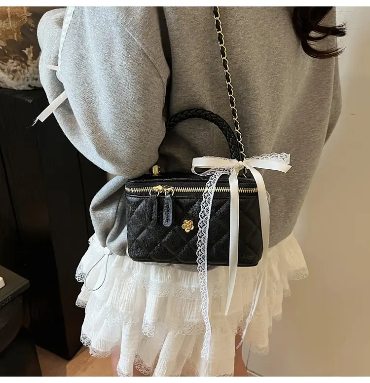 Pink Quilted Handheld Bag for Women 2026 — feature 22
