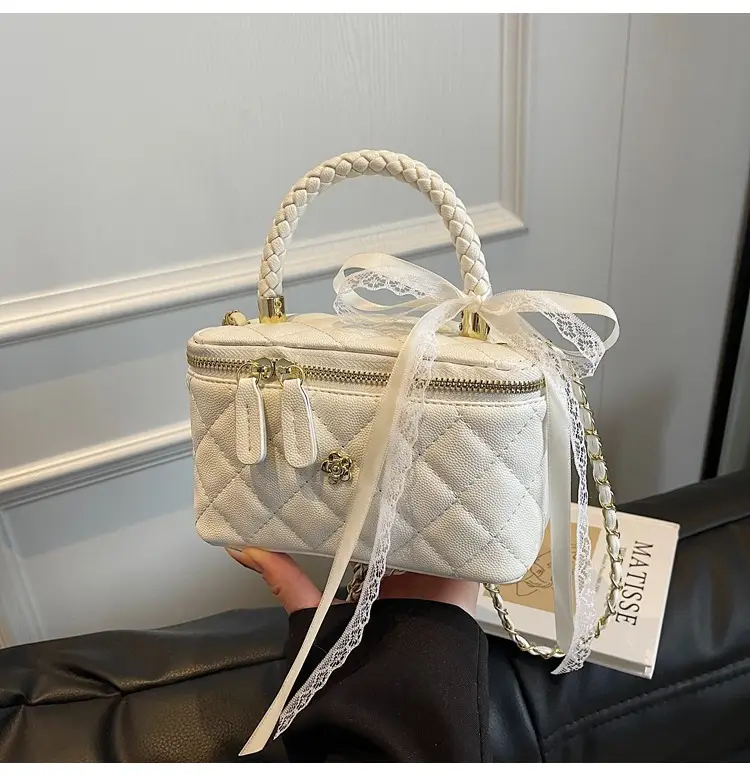 Pink Quilted Handheld Bag for Women 2026 — feature 28