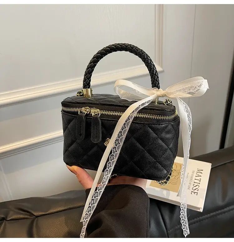 Pink Quilted Handheld Bag for Women 2026 — feature 30