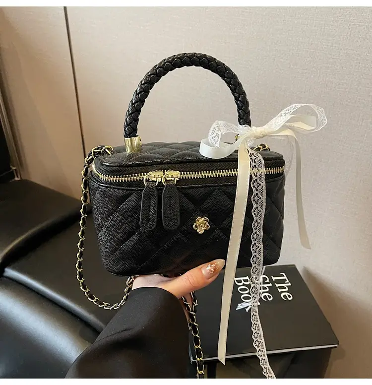 Pink Quilted Handheld Bag for Women 2026 — feature 37
